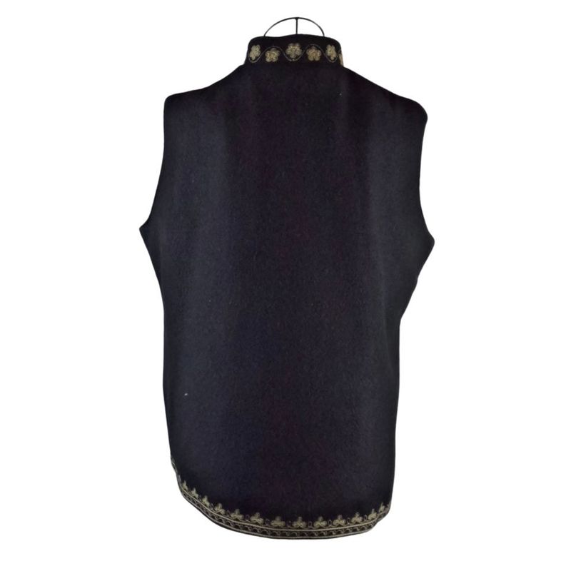 Fashion, accesorii si bijuterii - Femei - Imbracaminte femei - Sacouri si veste femei - Vesta traditionala dama neagra , marimea S - Infinity.ro