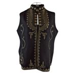 Fashion, accesorii si bijuterii - Femei - Imbracaminte femei - Sacouri si veste femei - Vesta traditionala dama neagra , marimea S - Infinity.ro