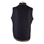 Fashion, accesorii si bijuterii - Femei - Imbracaminte femei - Sacouri si veste femei - Vesta traditionala dama neagra , marimea M - Infinity.ro
