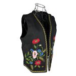 Fashion, accesorii si bijuterii - Femei - Imbracaminte femei - Sacouri si veste femei - Vesta dama R25 negru/galben , marimea M - Infinity.ro