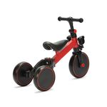 Jucarii, Copii si Bebe - Jucarii si jocuri - Jucarii de exterior - Triciclete - Tricicleta transformabila in bicicleta de echilibru pentru copii 2-6 ani, Rosu - Infinity.ro
