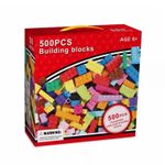Jucarii, Copii si Bebe - Jucarii si jocuri - Seturi de constructie si cuburi - Cuburi si caramizi - Cuburi de construit din plastic cu 500 sau 1000 piese, Pentru copii 6 ani+, Multicolor, 1000 - Infinity.ro