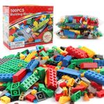 Jucarii, Copii si Bebe - Jucarii si jocuri - Seturi de constructie si cuburi - Cuburi si caramizi - Cuburi de construit din plastic cu 500 sau 1000 piese, Pentru copii 6 ani+, Multicolor, 1000 - Infinity.ro