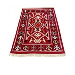 Casa si Gradina - Textile si covoare - Covoare - Covoare casa - Covor cu tesatura plata cu decor traditional - Kilim cu doua fete, 60x90 cm - 04 - Infinity.ro