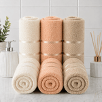 Casa si Gradina - Textile si covoare - Textile baie - Prosoape - Set 6 prosoape baie Kotonia Home, 50x90 cm, 100% bumbac, 420gmp, multicolor - 11 - Infinity.ro
