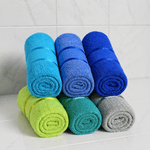 Casa si Gradina - Textile si covoare - Textile baie - Prosoape - Set 6 prosoape baie Kotonia Home, 50x90 cm, 100% bumbac, 420gmp, multicolor - 02 - Infinity.ro