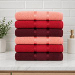 Casa si Gradina - Textile si covoare - Textile baie - Prosoape - Set 6 prosoape baie Kotonia Home, 50x90 cm, 100% bumbac, 420gmp, multicolor - 07 - Infinity.ro