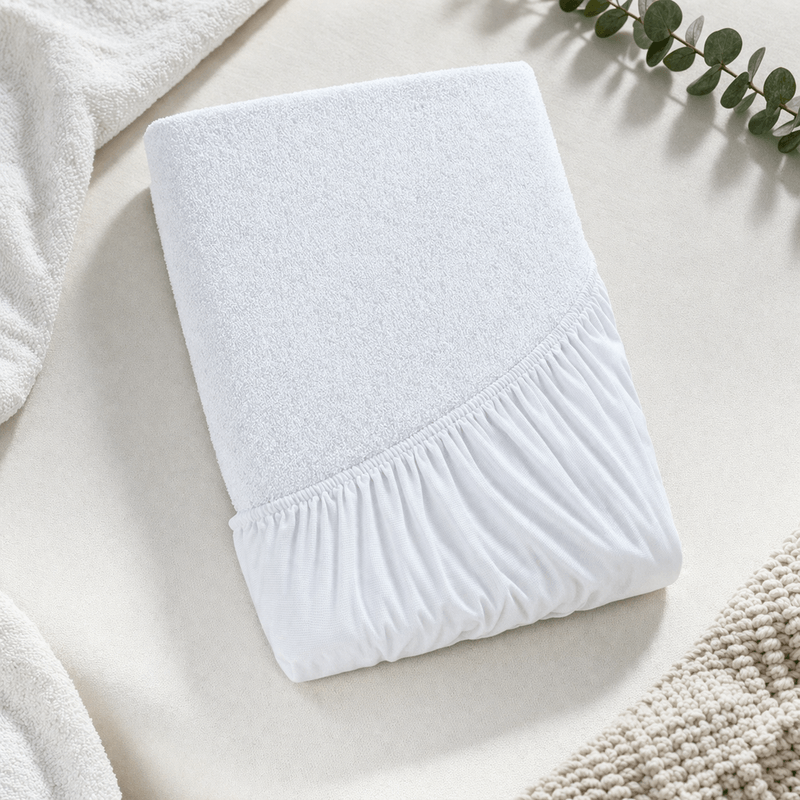 Casa si Gradina - Textile si covoare - Lenjerii de pat - Lenjerii copii - Husa patut bebe Kotonia Home, bumbac cauciucat, impermeabil, dimensiune saltea 70x140+15 cm - Infinity.ro