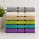 Casa si Gradina - Textile si covoare - Textile baie - Prosoape - Set 6 prosoape baie Kotonia Home, 50x90 cm, 100% bumbac, 420gmp, multicolor - 03 - Infinity.ro