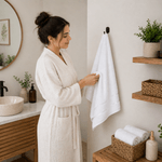 Casa si Gradina - Textile si covoare - Textile baie - Prosoape - Set 6 prosoape baie Kotonia Home, 50x90 cm, 100% bumbac, 420gmp, multicolor - 10 - Infinity.ro