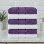 Casa si Gradina - Textile si covoare - Textile baie - Prosoape - Set 6 prosoape baie Kotonia Home, 50x90 cm, 100% bumbac, 420gmp, multicolor - 09 - Infinity.ro