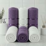 Casa si Gradina - Textile si covoare - Textile baie - Prosoape - Set 6 prosoape baie Kotonia Home, 50x90 cm, 100% bumbac, 420gmp, multicolor - 09 - Infinity.ro