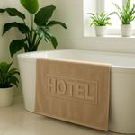 Casa si Gradina - Textile si covoare - Textile baie - Prosoape - Prosop baie pentru picioare Kotonia Home Hotel, 50x70 cm, 100% Bumbac, 50x70 cm, 850 g/mp, bej - Infinity.ro