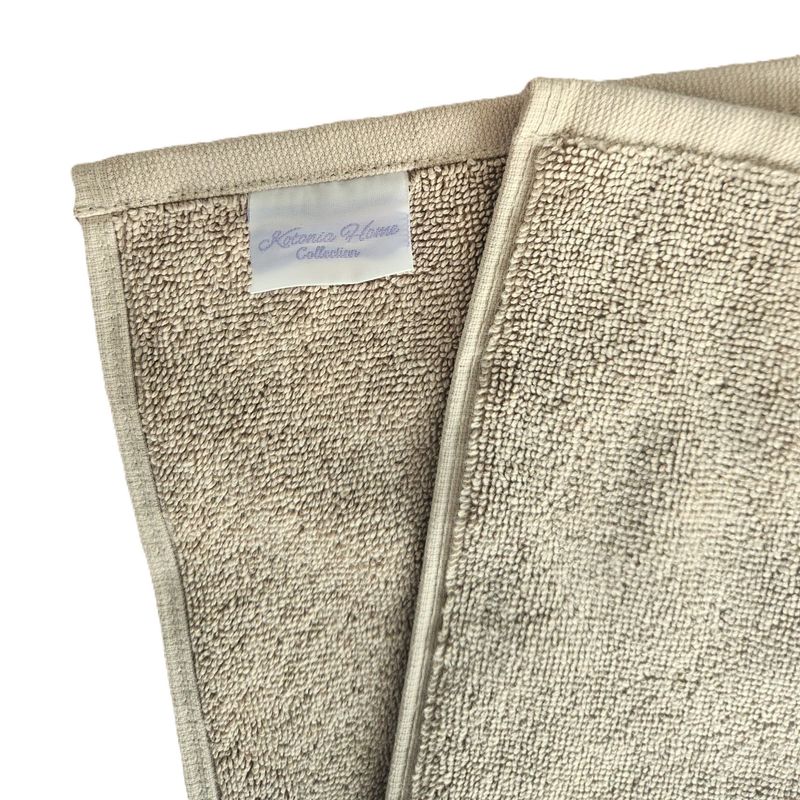 Casa si Gradina - Textile si covoare - Textile baie - Prosoape - Prosop baie pentru picioare Kotonia Home Hotel, 50x70 cm, 100% Bumbac, 50x70 cm, 850 g/mp, bej - Infinity.ro