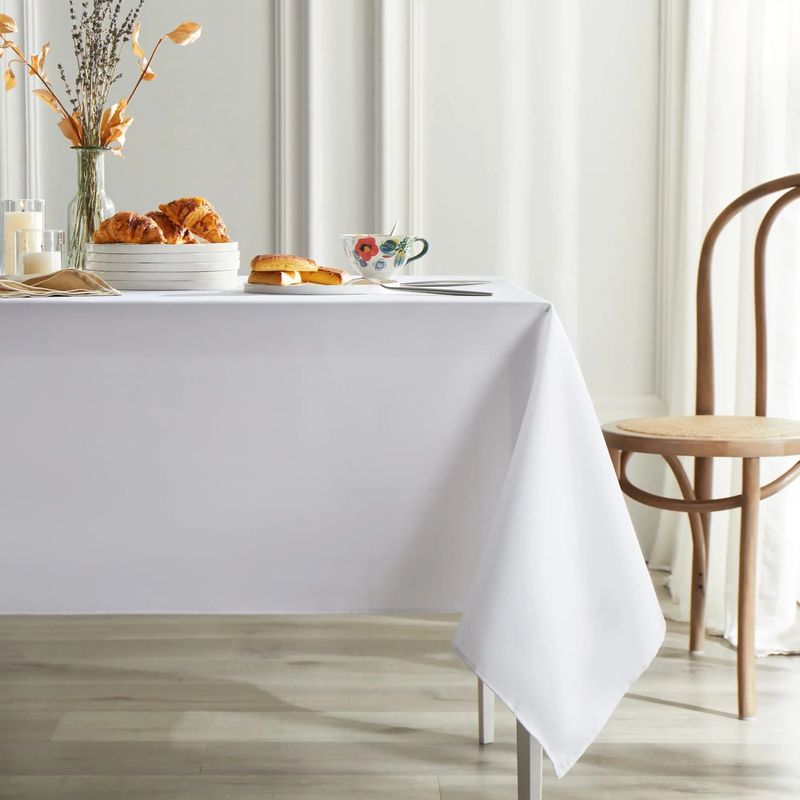 Casa si Gradina - Textile si covoare - Textile bucatarie - Fete de masa - Fata de masa Kotonia Home Hotel - creton sanforizat, 100% bumbac, 165 gr/mp, dimensiunea 140x220 cm, alb - Infinity.ro