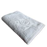 Casa si Gradina - Textile si covoare - Textile baie - Prosoape - Prosop baie Kotonia Home - jacquard, 100% Bumbac, decor floral satinat, 70x140 cm, alb - 02 - Infinity.ro