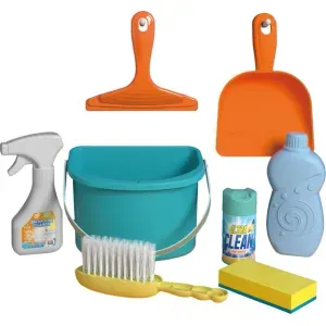 Set Curatenie de jucarie cu Mop, Galeata si accesorii "Clean Tools", 8pcs, EMC ONSHOP®