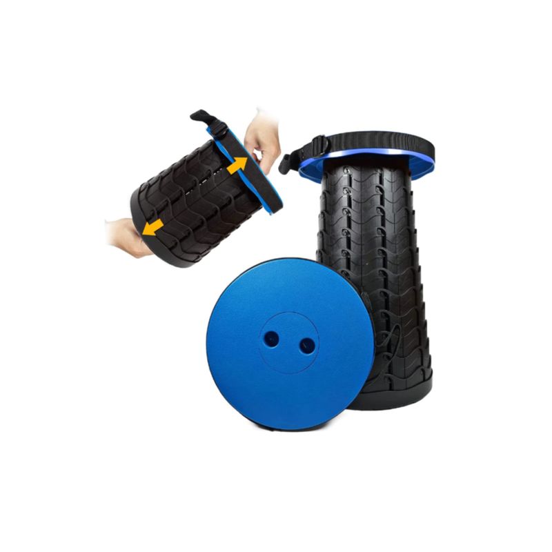 Sport si Outdoor - Camping - Mobilier pentru camping - Scaune camping - Scaun telescopic pliabil 7-45cm pentru camping - Infinity.ro