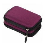 Sport si Outdoor - Camping - Accesorii camping si drumetii - Cutie rigida pentru prastie, husa protectie, compacta, rezistenta la socuri, 16x11x4 cm, mov - Infinity.ro