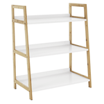 Casa si Gradina - Mobilier - Biblioteci si rafturi - Rafturi - Etajera cu 3 rafturi, alb/natural, KOEN TYP 1 - Infinity.ro