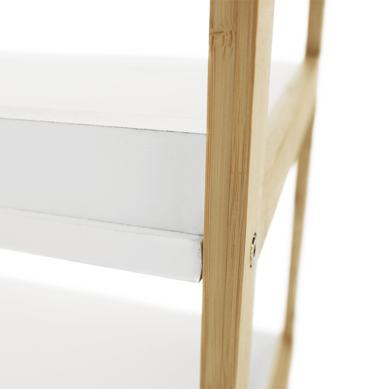 Casa si Gradina - Mobilier - Biblioteci si rafturi - Rafturi - Etajera cu 3 rafturi, alb/natural, KOEN TYP 1 - Infinity.ro
