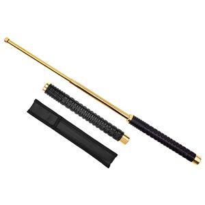Set doua bastoane telescopice pliabile, DEPOX®, 65 cm si 52 cm, maner antiderapant, husa inclusa