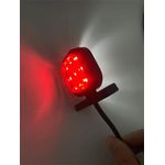 Auto si Moto - Electrice auto - Iluminare si semnalizare - Lumini ambientale - Set de 2 Lampi laterale remorca LED rosu/alb 12V-24V - Infinity.ro