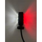 Auto si Moto - Electrice auto - Iluminare si semnalizare - Lumini ambientale - Set de 2 Lampi laterale remorca LED rosu/alb 12V-24V - Infinity.ro