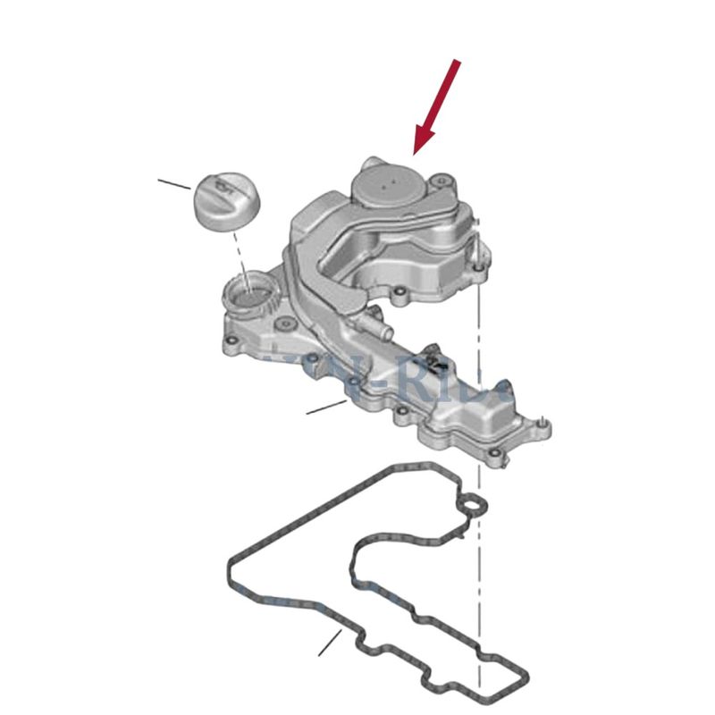 Auto si Moto - Piese auto si accesorii - Piese auto - Kit-uri revizie - Kit reparatie capac supapa PCV 9811687980 1.2 PureTech - Infinity.ro