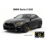 Auto si Moto - Electrice auto - Iluminare si semnalizare - Lumini ambientale - Set de 2 placute LED DRL galben CSL compatibil modul faruri cu LED BMW Seria 2 G42 G87 - Infinity.ro