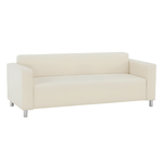 Casa si Gradina - Mobilier - Canapele si coltare - Canapele - Canapea 3 locuri, piele ecologica bej, HOMKER - Infinity.ro