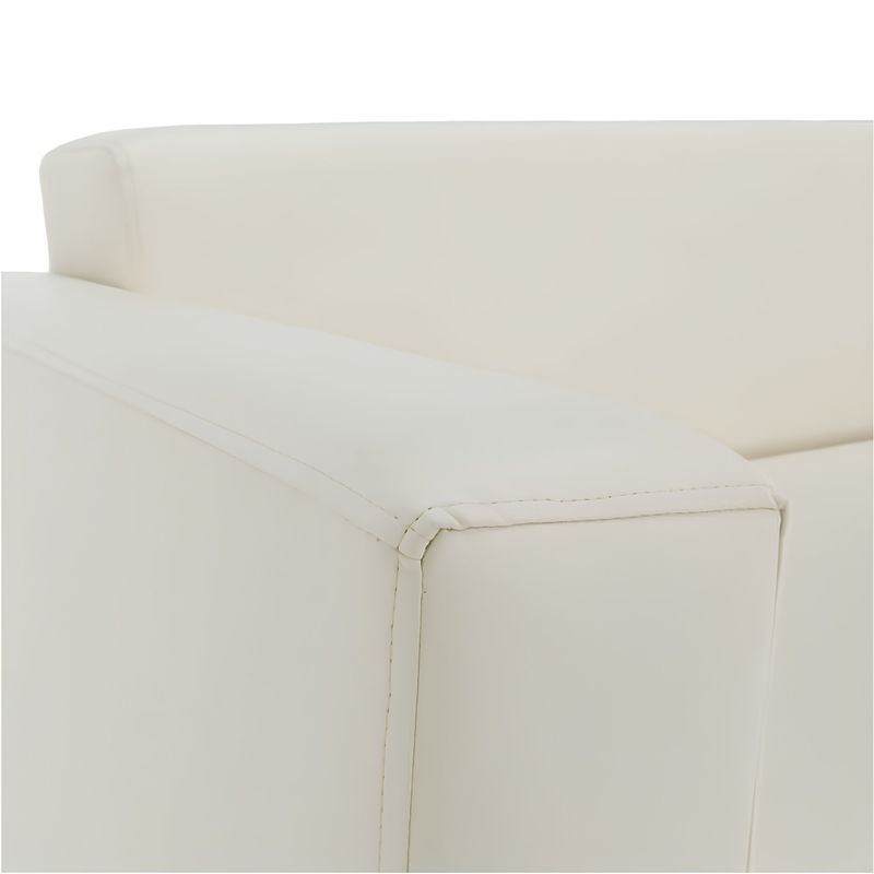 Casa si Gradina - Mobilier - Canapele si coltare - Canapele - Canapea 3 locuri, piele ecologica bej, HOMKER - Infinity.ro