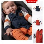 Fashion, accesorii si bijuterii - Copii - Imbracaminte copii - Jachete si geci copii - Jacheta pentru copii dogs, tongs baby (culoare: albastru, marime: 18-24 luni) - Infinity.ro