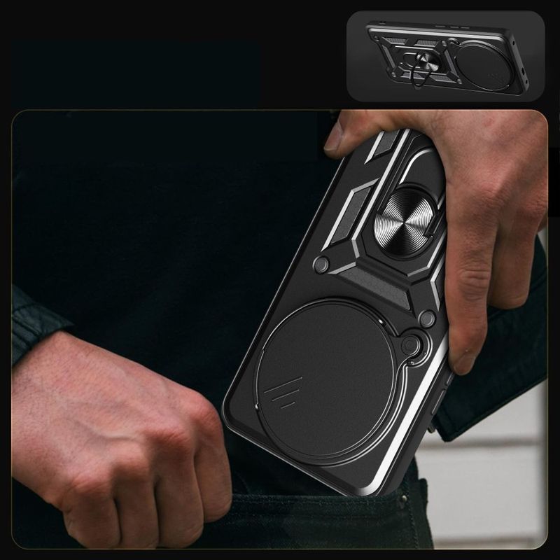 Laptop, Telefoane si Tablete - Telefoane mobile si accesorii - Accesorii Telefoane - Huse telefoane - Husa pentru Xiaomi Redmi Note 14 4G - Techsuit CamShield Series - Black - Infinity.ro