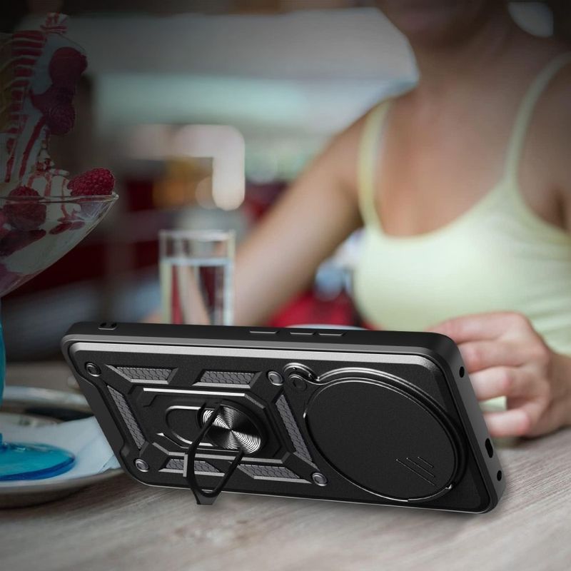 Laptop, Telefoane si Tablete - Telefoane mobile si accesorii - Accesorii Telefoane - Huse telefoane - Husa pentru Xiaomi Redmi Note 14 4G - Techsuit CamShield Series - Black - Infinity.ro