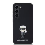 Laptop, Telefoane si Tablete - Telefoane mobile si accesorii - Accesorii Telefoane - Huse telefoane - Husa pentru Samsung Galaxy S23 - Karl Lagerfeld Silicone (KLHCS23SSMHKNPK) - Ikonik Metal Pin - Infinity.ro
