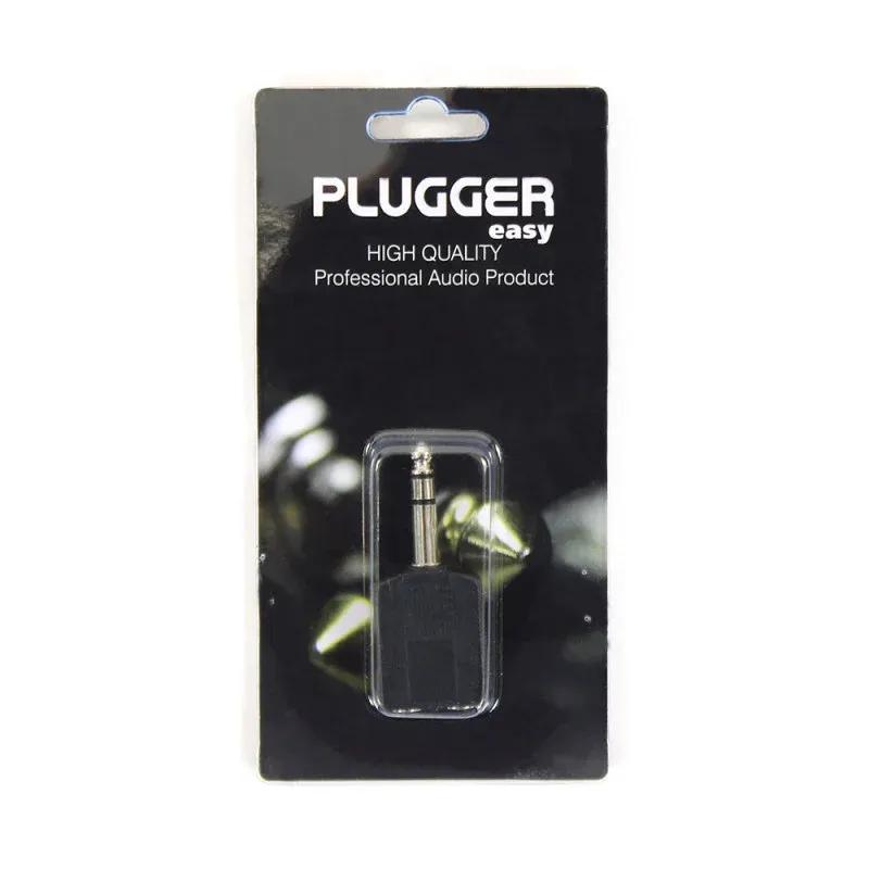 TV, Audio-Video si Foto - Accesorii TV si audio - Cabluri si adaptoare audio - Adaptor audio Professional PLUGGER Jack 6.3 tata mono - 2 x Jack 6.3 mama mono PLU ADAP JFMJMM EAS - Infinity.ro