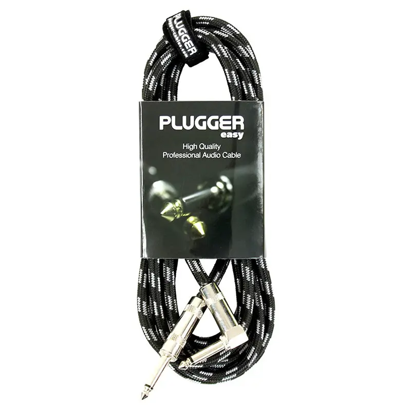 TV, Audio-Video si Foto - Accesorii TV si audio - Cabluri si adaptoare audio - Cablu audio Professional Jack 6.35 mm tata mono - Jack 6.35 tata mono 6m PLUGGER PLU CABT JMMJMM 6M00 EAS - Infinity.ro