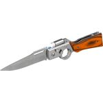 Casa si Gradina - Bucatarie si vesela - Vesela si tacamuri - Cutite si seturi de cutite - Cutit pliabil cu lanterna LED, 21 cm, multifunctional, pentru camping si pescuit, lama 9.5 cm - Infinity.ro
