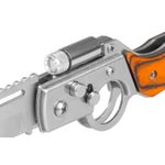 Casa si Gradina - Bucatarie si vesela - Vesela si tacamuri - Cutite si seturi de cutite - Cutit pliabil cu lanterna LED, 21 cm, multifunctional, pentru camping si pescuit, lama 9.5 cm - Infinity.ro