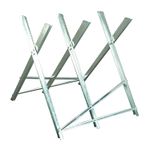 Casa si Gradina - Constructii - Scule de mana si unelte - Mese si bancuri de lucru - Capra metalica pliabila, material zincat, pentru taiat lemne, 80x80x79 cm, max 150 kg - Infinity.ro