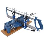 Casa si Gradina - Constructii - Scule de mana si unelte - Bomfaiere si fierastraie - Fierastrau manual profesional pentru taieri la unghi, lama 600 mm, suport lemn, reglaj unghiuri - Infinity.ro