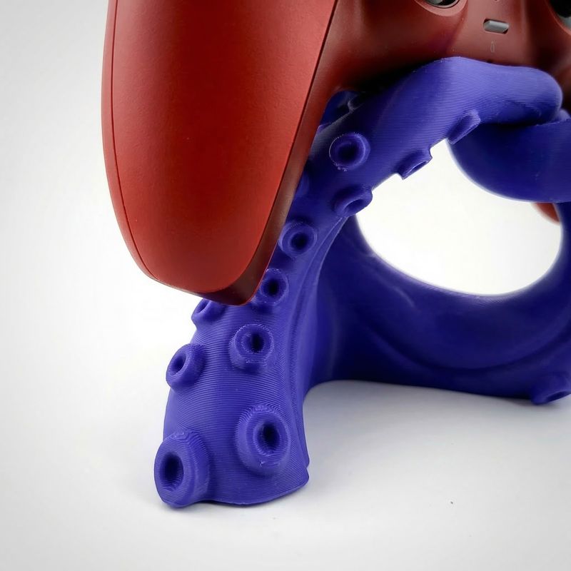 PC, gaming si accesorii - Gaming - Accesorii gaming - Accesorii console gaming - Suport Controller Tentacular, Mov, 12 cm - Infinity.ro