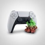 PC, gaming si accesorii - Gaming - Accesorii gaming - Accesorii console gaming - Suport Controller cu Design Craniu, Verde, 10cm - Infinity.ro
