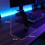 PC, gaming si accesorii - Periferice PC - Periferice Diverse - Suport casti cantilever, negru, 24 cm - Infinity.ro