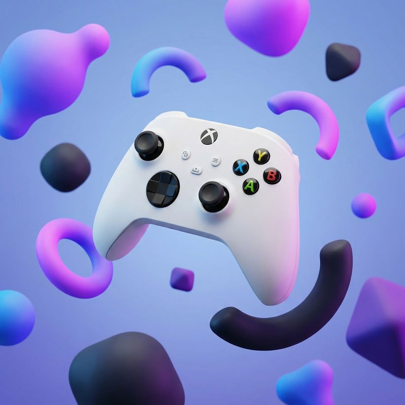 PC, gaming si accesorii - Gaming - Accesorii gaming - Accesorii console gaming - Suport Controller, Alb, 17cm, Design Modern, Printat 3D - Infinity.ro