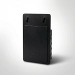 Carti si Birotica - Birotica - Accesorii de birou - Suporturi accesorii birou - Organizator de Perete Elegant cu Model Botanic, Negru, 17 cm - Infinity.ro