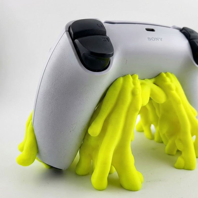 PC, gaming si accesorii - Gaming - Accesorii gaming - Accesorii console gaming - Suport pentru Controller, Verde Neon, 20 cm - Infinity.ro
