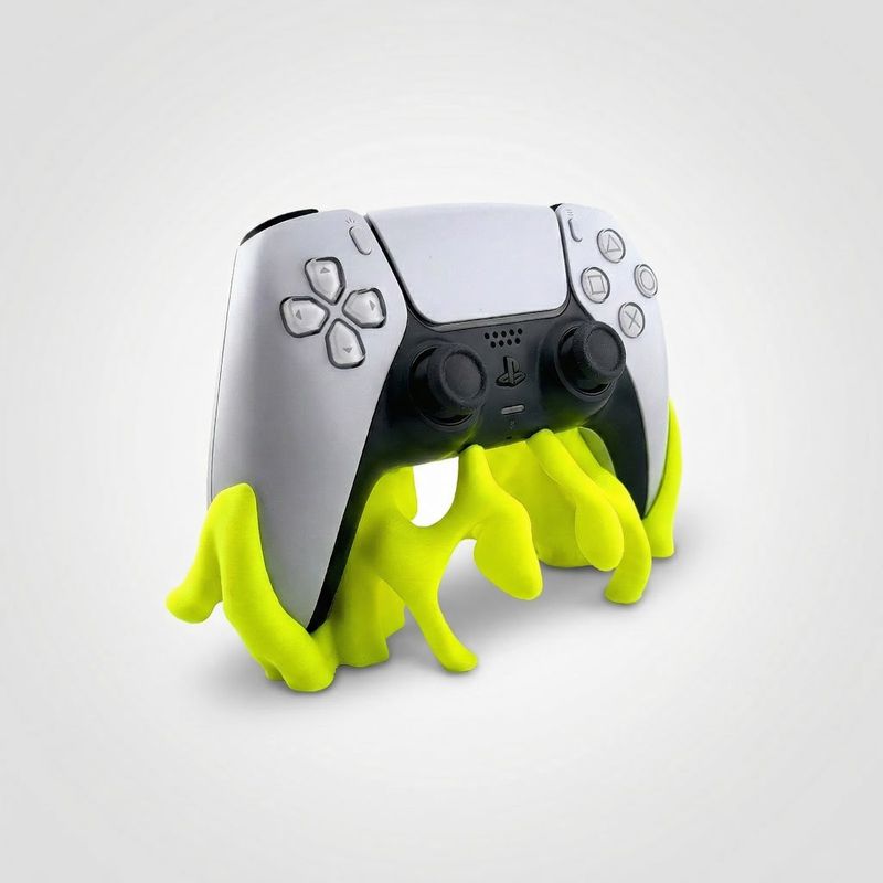 PC, gaming si accesorii - Gaming - Accesorii gaming - Accesorii console gaming - Suport pentru Controller, Verde Neon, 20 cm - Infinity.ro