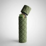 Casa si Gradina - Mobilier - Organizare si depozitare - Cutii depozitare - Cutie Depozitare de Voiaj cu Textura Matlasata, Verde, 5 cm - Infinity.ro